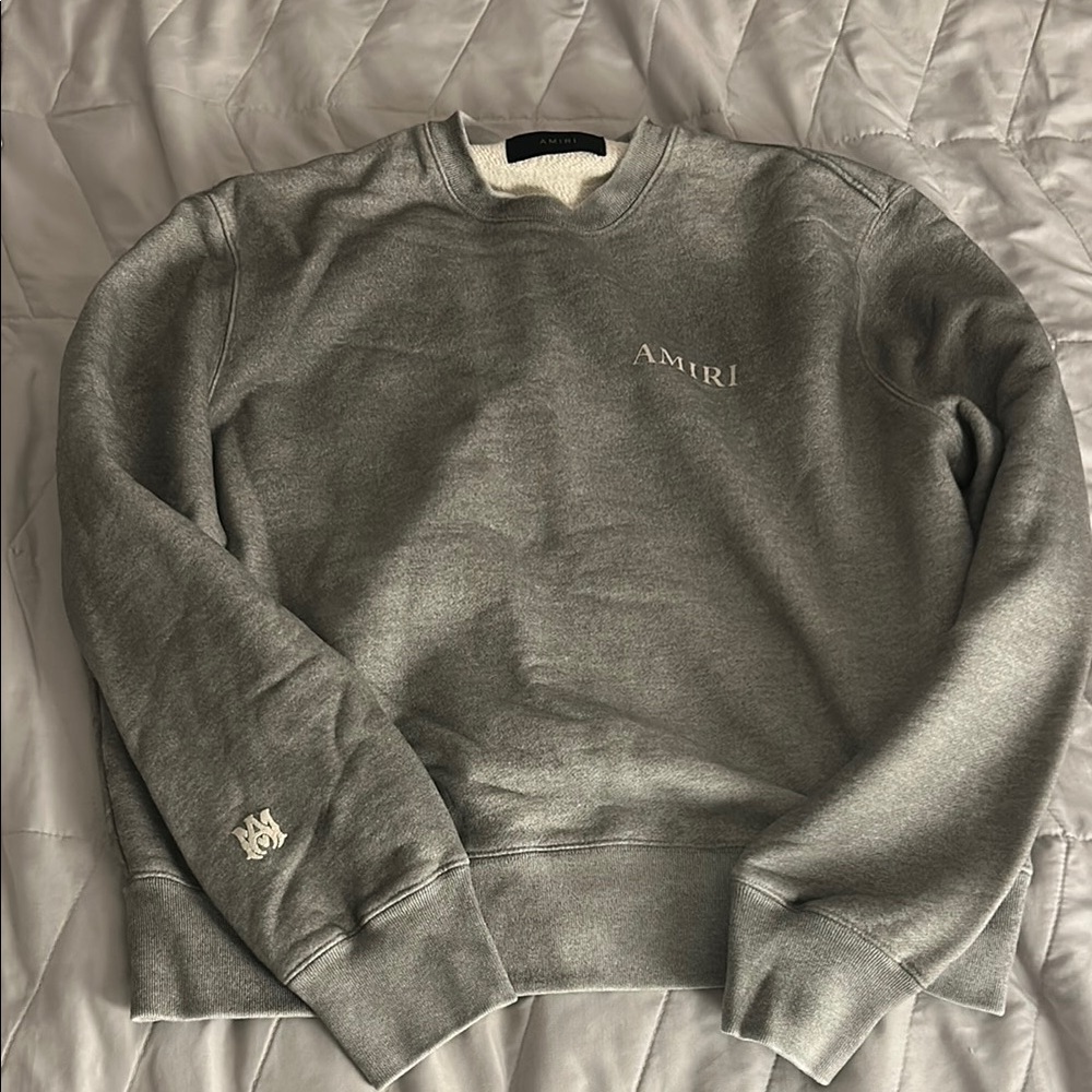 Amiri Gray Men's Sweater